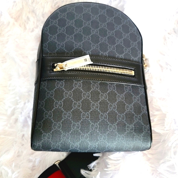 Auth💞 NWOT Supreme GG Crossbody/backstrap Bag - Picture 5 of 11